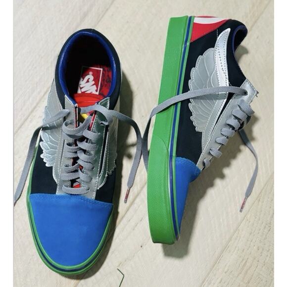 Avengers VANS Marvel Captain America Off The Wall Mens 11 New Box FAST SHIP